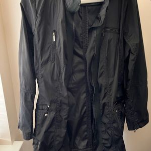 Womens rain trench coat